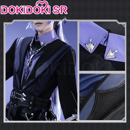 Flins Cosplay Costume Game Genshin Impact【S-3XL】DokiDoki-SR Kyrll Chudomirovich Flins Cosplay Men Halloween Costume Plus Size