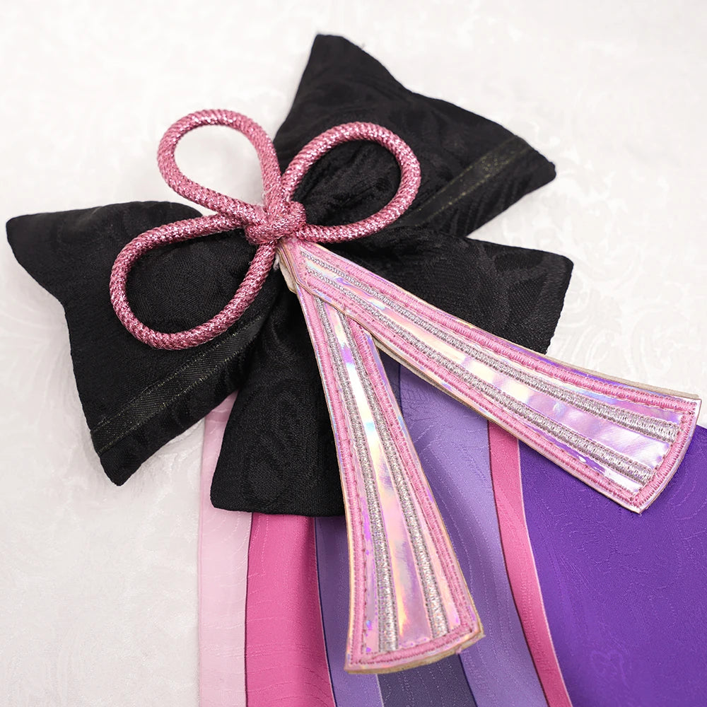 iCoser Genshin Impact Yumemizuki Mizuki Cosplay Costume Wig Dress Headwear Tail Natlan Halloween Party for Women Girls Cos Props