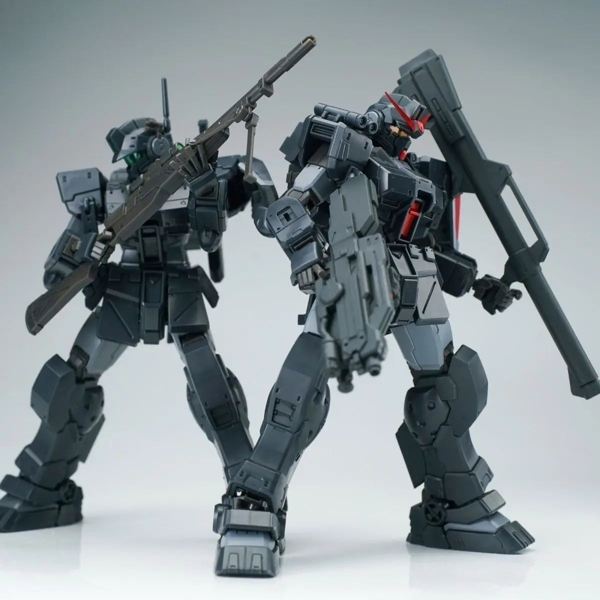 In Stock AK Model RGM-79S GM Spartan Black Dingo HG 1/144 Assembly Model Kit Action Figure Plastic Model Kits Toy Gift
