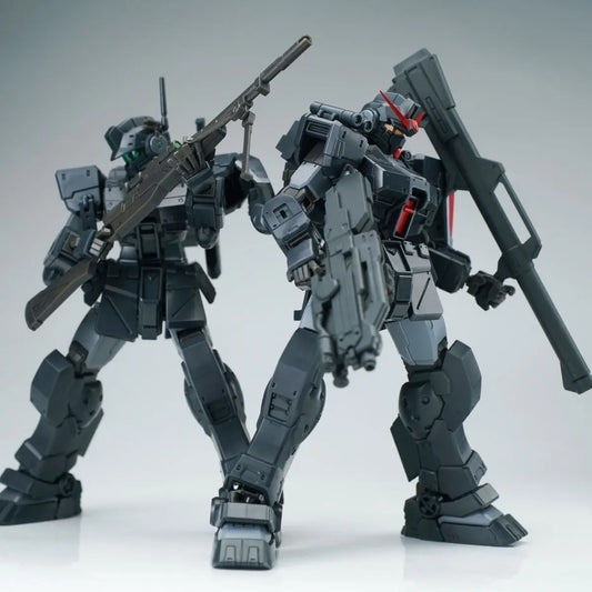 In Stock AK Model RGM-79S GM Spartan Black Dingo HG 1/144 Assembly Model Kit Action Figure Plastic Model Kits Toy Gift