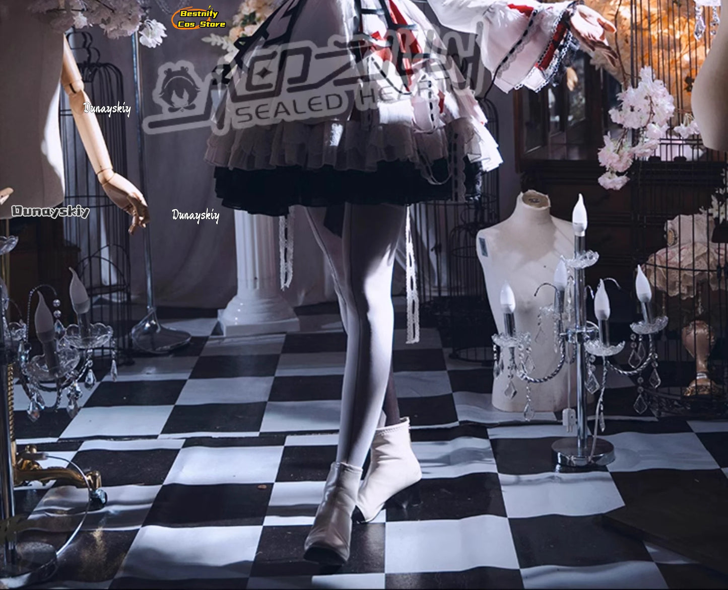 BProject Sekai Akiyama Mizuki Costume Set Polyester Women