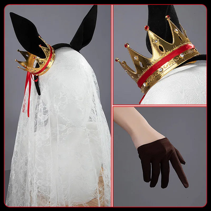 Uma Musume Pretty Derby Kitasan Black Adult Polyester Cosplay Set