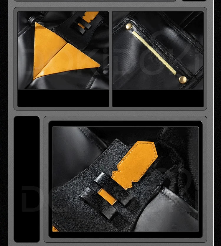 IN STOCK Yixuan Cosplay Costume Game Zenless Zone Zero DokiDoki-R ZZZ Women Black Yellow Bodysuit Yixuan Cosplay Master Costume