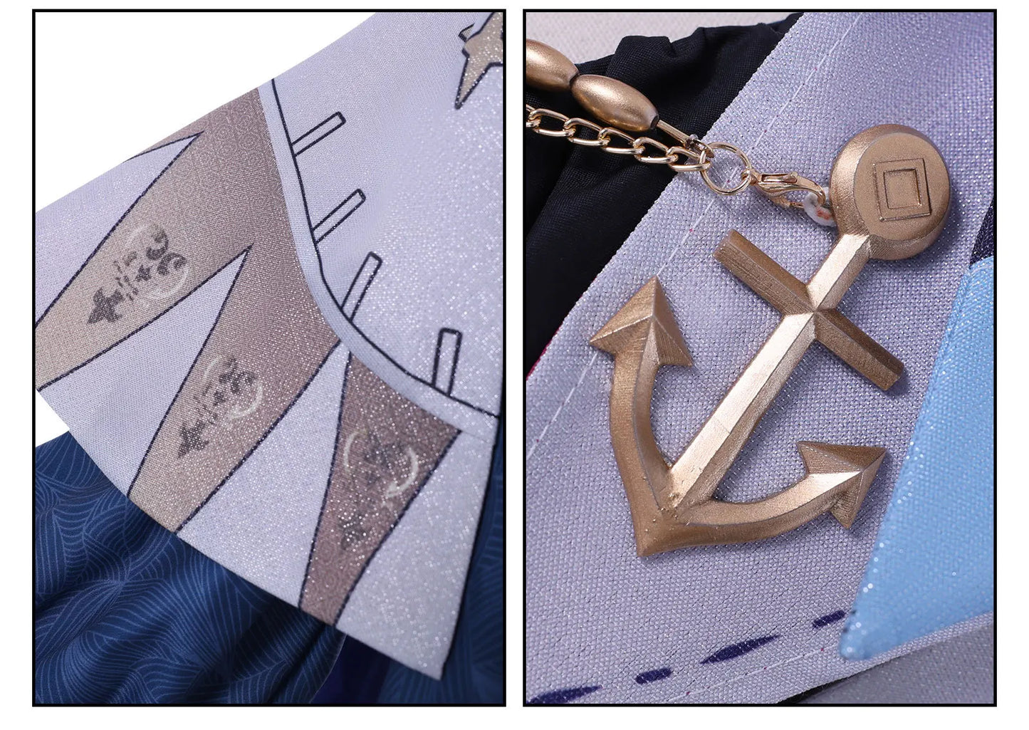 Wuthering Waves Brant Cosplay Costume Wig Uniform Hat Necklace Troupe of Fools Rinascita Carnival Halloween Party for Women Men