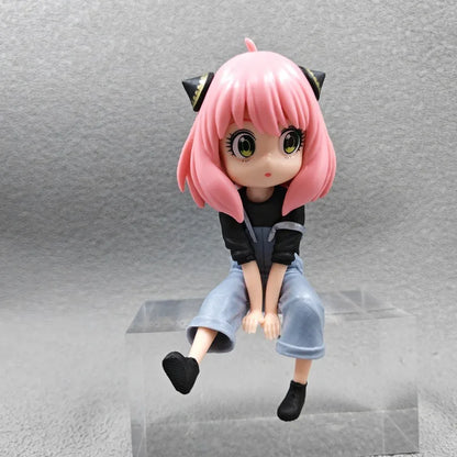 Manga Spy Family Action Figure Sport Student Forger Anya Model Cute Football Figurine Toy PVC Collectible Ornament Birthday Gift