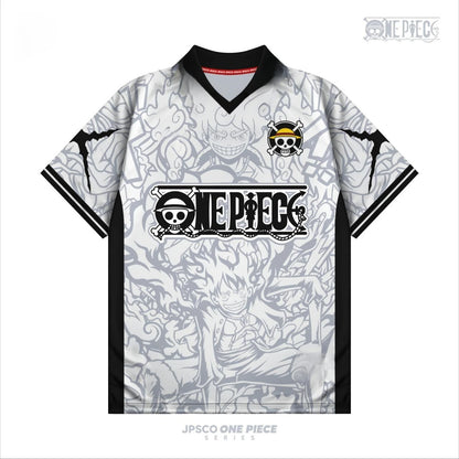 Fashion Vintage Retro Full Printing T-shirt Series Anime One Piece Anime Y2k Korean Style Kpop Baseball Hockey Unisex Tops Tees