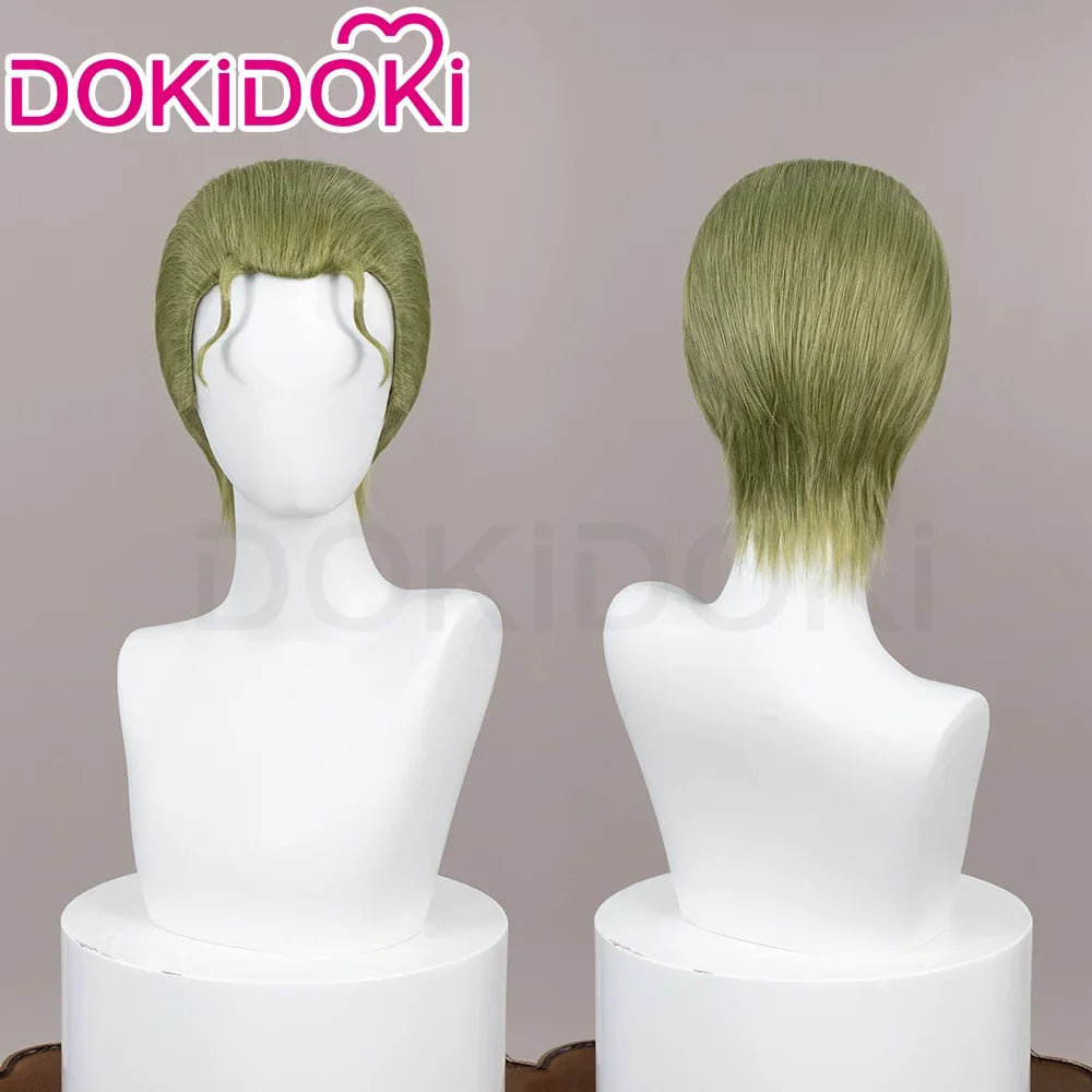 IN STOCK Himmel Stark Heiter Wig Anime Frieren: Beyond Journey's End Cosplay DokiDoki Men Wreath Blue Short Hair Heat Resistant