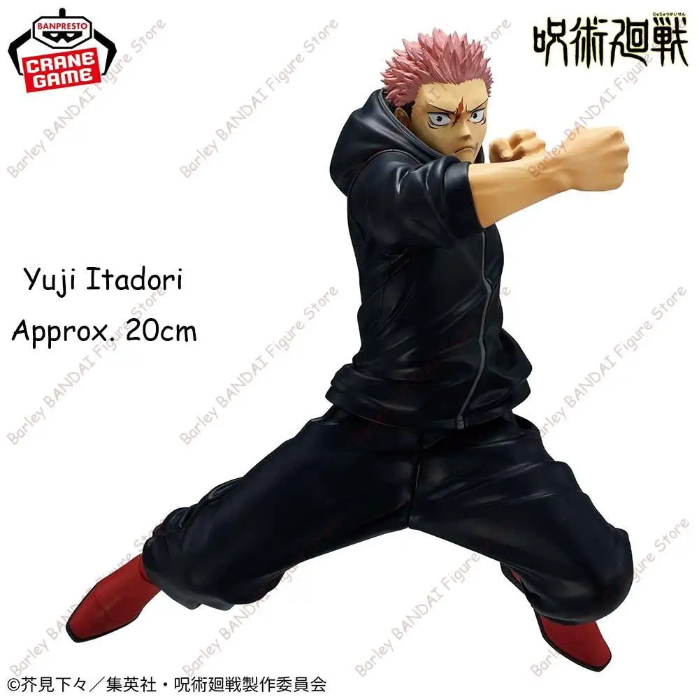 Banpresto Jujutsu Kaisen Naoya Zenin Yuji Itadori 21cm PVC Model