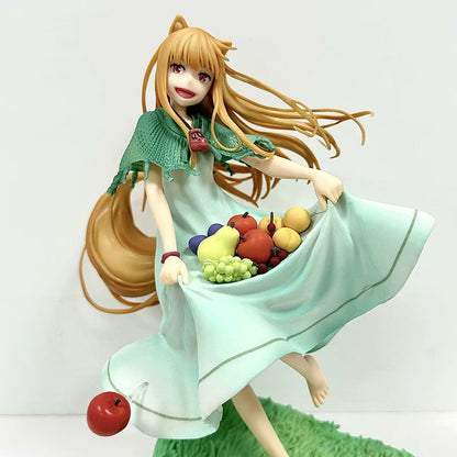 Spice And Wolf Holo The Wise Wolf 7th Generation Figure Fragrant Fruit Theme Collectible Model Doll Decorative Ornament Statue