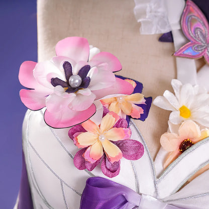 Honkai Star Rail Castorice Cosplay Costume Wig Dress Headwear Luminous Props Halloween Party for Women Girls Carnival Cos iCoser