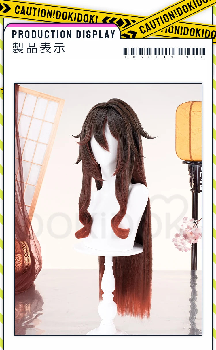 IN STOCK Fugue/Tingyun Wig Game Honkai: Star Rail Cosplay DokiDoki Wig Women Ting Yun Hair Heat Resistant Synthetic Free Wig Cap