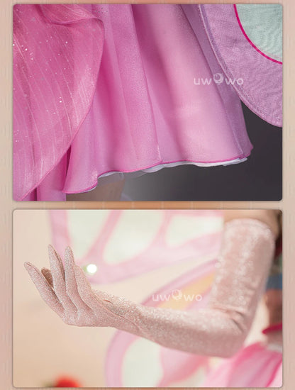 IN STOCK UWOWO Bloomm Enchantixx Flora Cosplay Costume Big Fairy Wings Cosplay Outfit Butterfly Fairy Women Wing