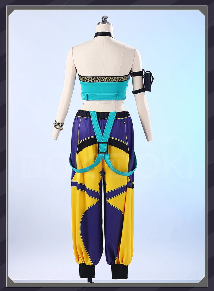 【Last Batch】IN STOCK Rumii Zoeyy Miraa Cosplay Costume【XS-3XL】DokiDoki-R Women Yellow Suit Rumii Miraa Costume Plus Size