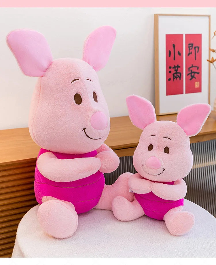 60/80/100cm Super Big Size Piglet Disney Anime Plush Stuffed Doll Kawaii Room Decoration Plushies Children's Pillow Holiday Gift