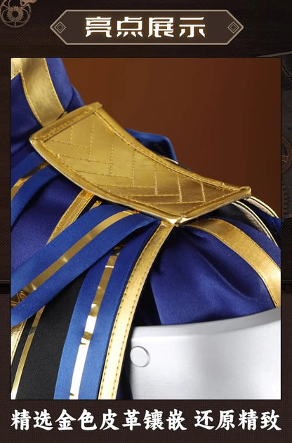 iCoser Honkai Star Rail Fate Saber Cosplay Costume Wig Dress Uniform Headwear Carnival Halloween Party Women Girls Props Gifts