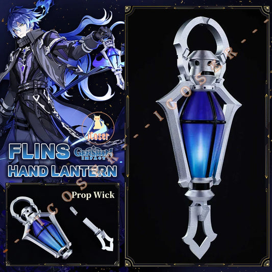 Genshin Impact Kyryll Chudomirovich Flins Cosplay Lamp Prop Luminous PLA Material Halloween Party for Women Men Christmas Gifts