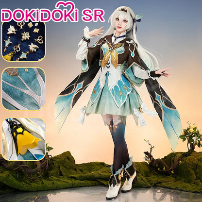 IN STOCK Firefly Cosplay Costume Game Honkai: Star Rail DokiDoki-SR HSR Female Cute Costume Outlet Firefly Cosplay Wig Halloween