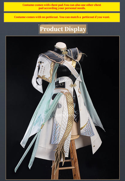 IN STOCK UWOWO Jinhsi Cosplay Game Wuthering Waves  WuWa Jinhsi Cosplay Costume Halloween Costume