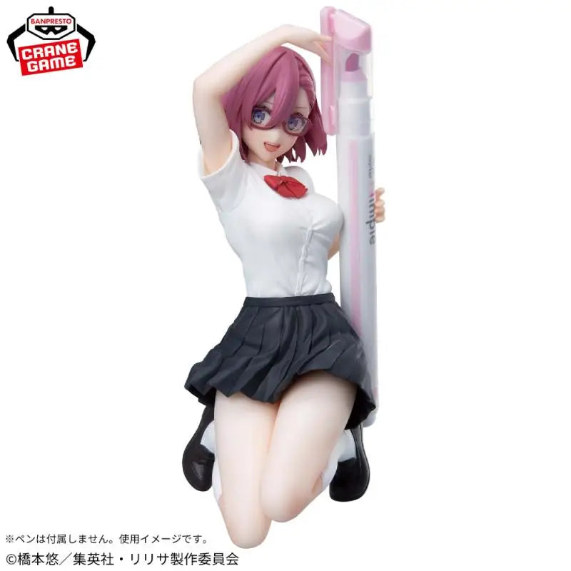 Original in stock BANPRESTO 2.5 Dimensional Temptation Uniform Lirisa Amano Mikari Tachibana figure model boxed toy Gift Genuine