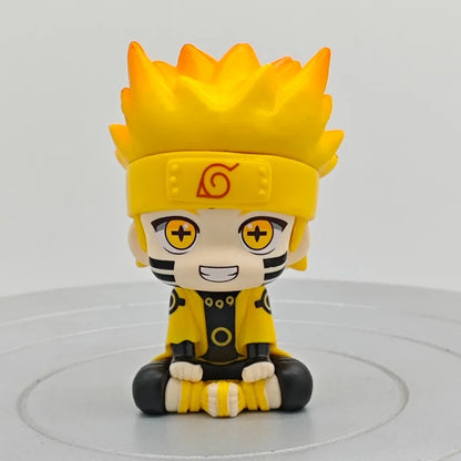 Popular Big Head Anime Naruto Shippūden Figurine Uchiha Itachi Action Figure PVC Q Version Collection Model Decoration Toy Gift