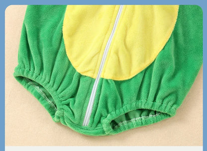 Baby Boy Romper 0 to 3 6 9 12 18 24 Months One Piece Hooded Baby Fall Outfit Newborn Girl Clothes Funny Yellow Jumpsuit Pajamas