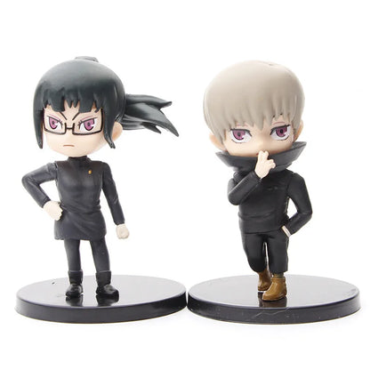 6Pcs/set Jujutsu Kaisen Anime Figure Gojo Satoru Yuji Itadori Figure Doll Toy Action Figure Yuji Itadori Fushiguro  Model Toys