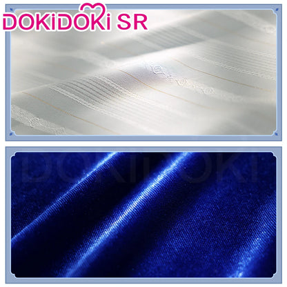 IN STOCK Focalors Furina Doujin Cosplay Costume Game Genshin Impact DokiDoki-SR Fontaine Hydro Focalors Women Waltz Dress Lolita