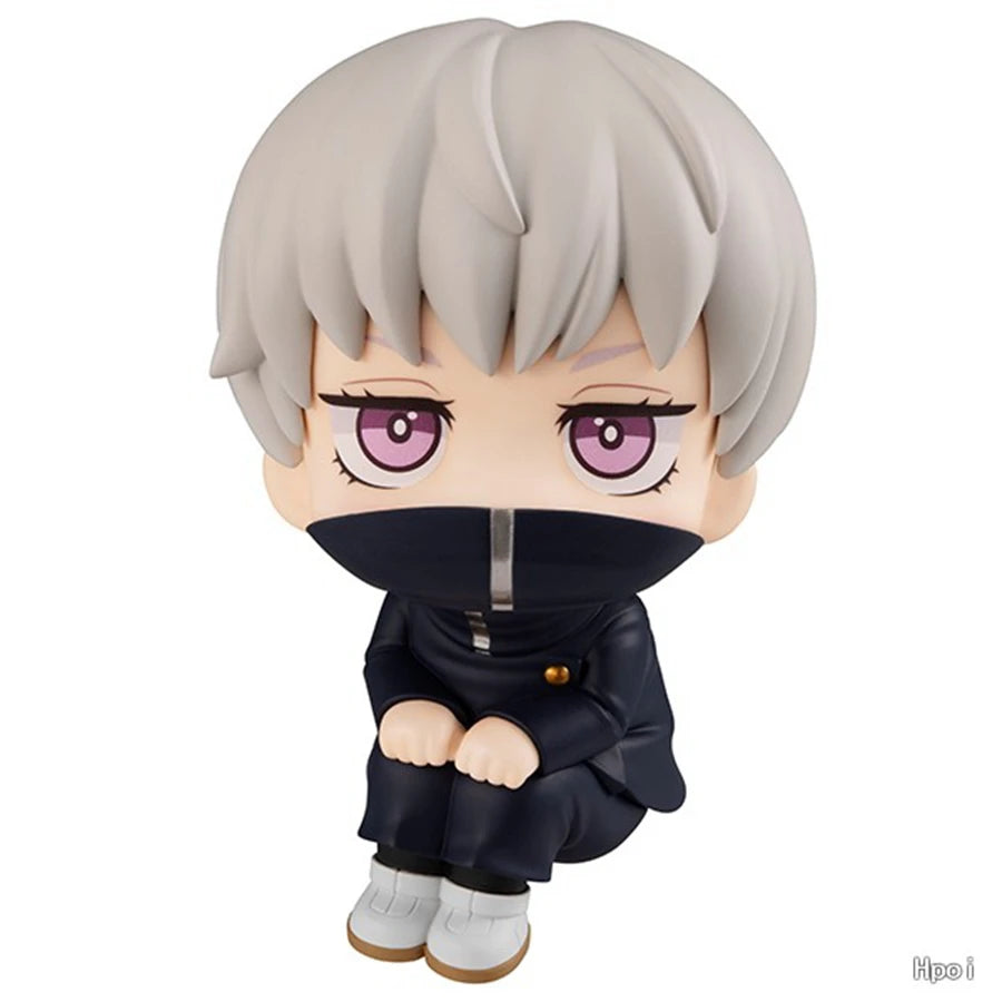 10cm Jujutsu Kaisen Anime Figure Look Up Chousou Action Figure Q Version Satoru Gojo/Geto Suguru Figurine PVC Collection Toys