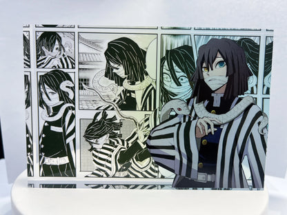 New Demon Slayer Creative High-value Bar Chi Tokitou Muichirou Acrylic Brick Computer Desktop Ornaments Anime Peripheral Gifts