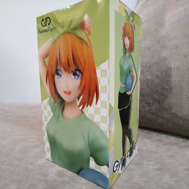 Bandai Fukuya Fascinity The Quintessential Quintuplets Ichika Nino Miku Yotsuba Itsuki 17CM PVC Model - Nakano