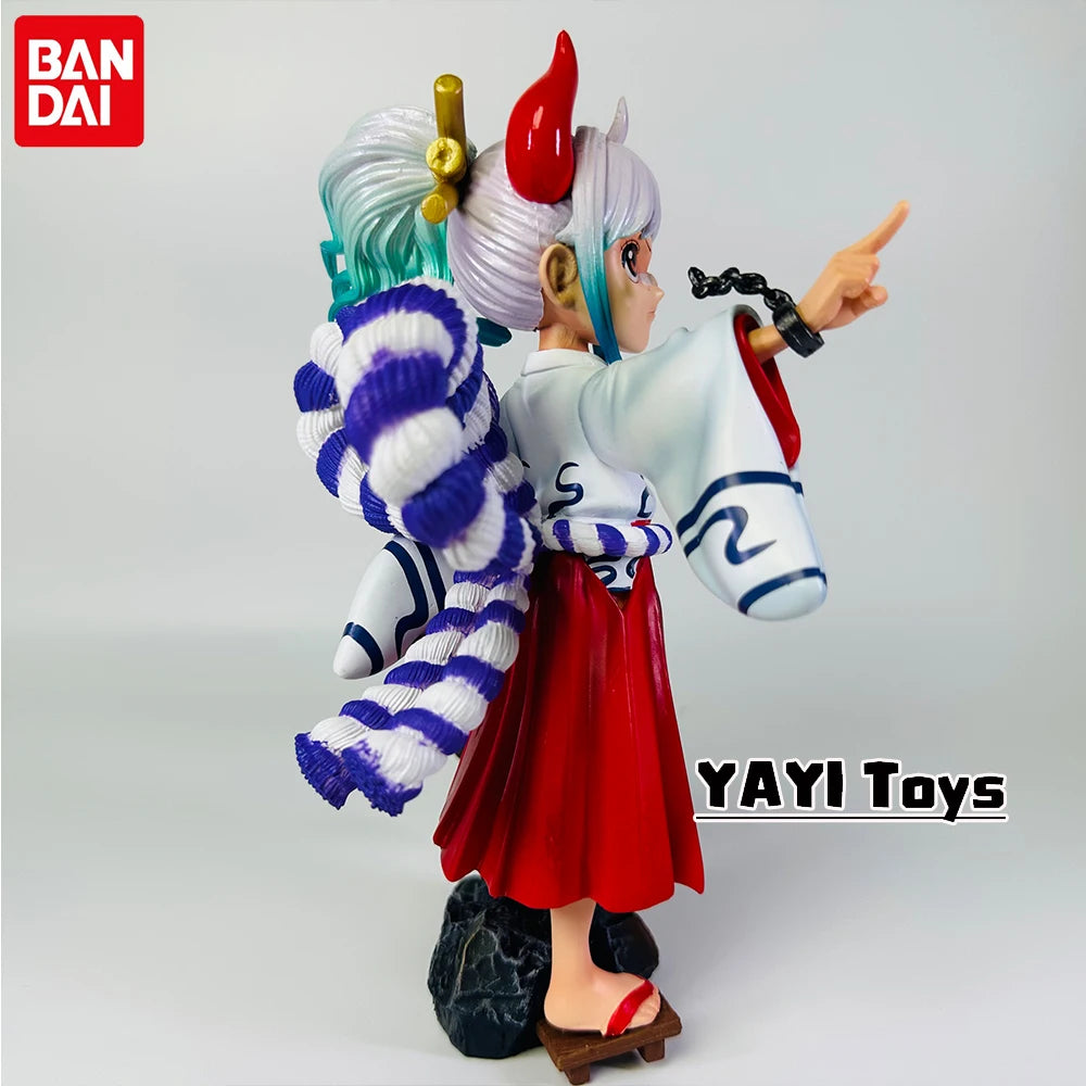 New 17cm One Piece Wano Yamato Anime Figure Childhood Yamato Figurine Action Model GK Statue PVC Collection Toys Gifts
