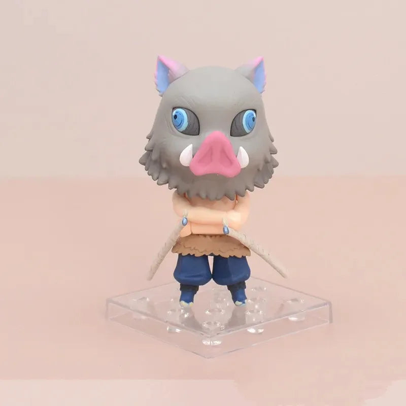 Tomioka Giyuu Anime Demon Slayer:Kimetsu no Yaiba Figurine Tokitou Muichirou Action Figures PVC q-version Collection Model Toys