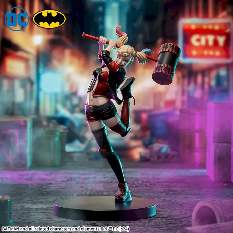 Harleen Quinzel Action Figure Genuine Sega Harley Quinn Figures Model The Clown'S Girl Statue Customized Toys Kid Birthday Gifts