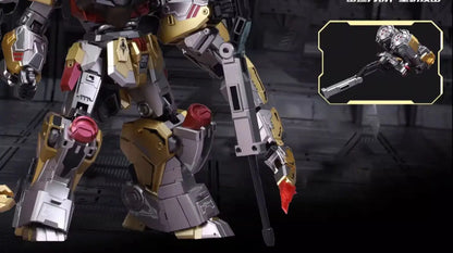 BRONTOSOLID TA-LYL004 Legendary Class Alloy Frame Metal Skeleton Action Figure Fully Poseable Mecha Warrior Assembly Model Gifts