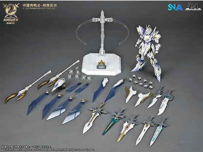 In Stock SNAA Model DIVINE INVOKER PERCIVAL 1/144 Assembly Model Kit The Round Table Knights Action Figurine Model Toy Gifts