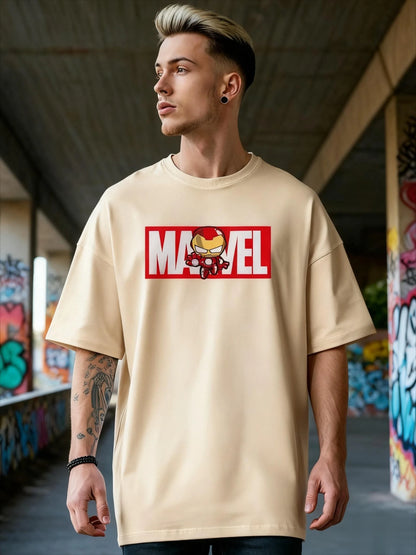 Marvel Iron Man Graphic T Shirt Men Women Loose Fit Short Sleeve Tees Superhero Comic Streetwear Casual Summer Trendy Y2k Tops