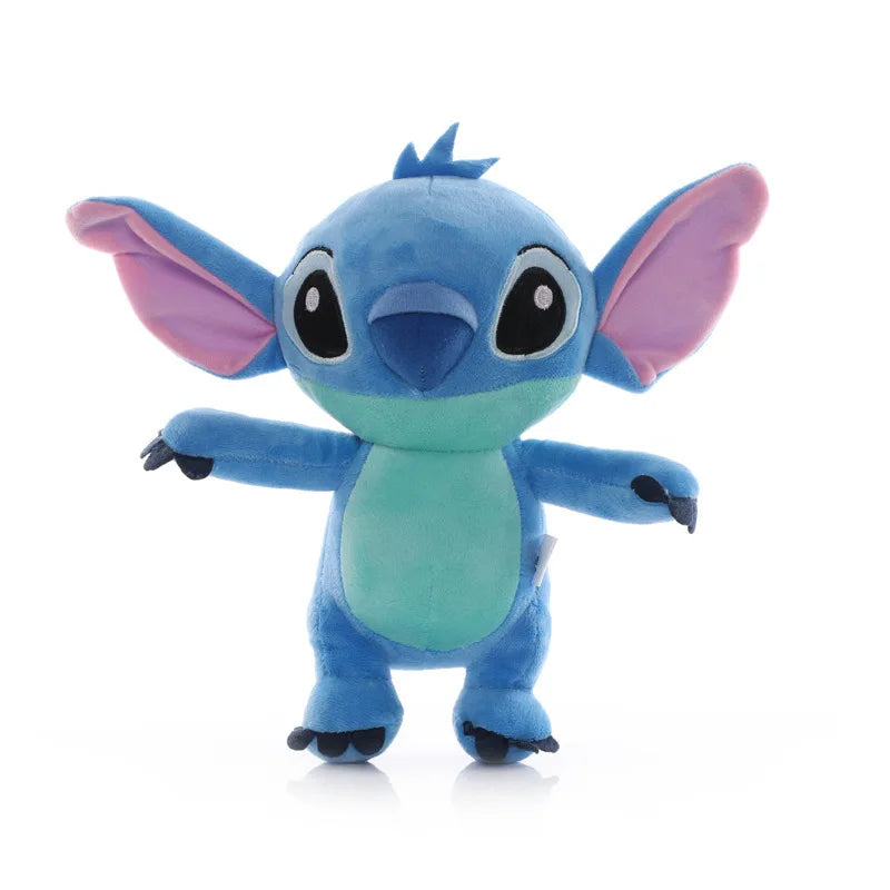 12-20cm Disney Stitch Mickey Minnie Plush Keychain Models Kawaii Cartoon Stuffed Plush Dolls Toys Anime Baby Kids Birthday Gifts