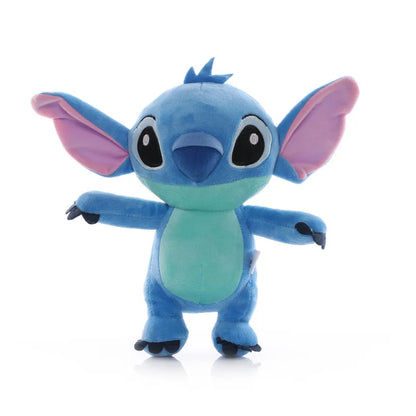 12-20cm Disney Stitch Mickey Minnie Plush Keychain Models Kawaii Cartoon Stuffed Plush Dolls Toys Anime Baby Kids Birthday Gifts