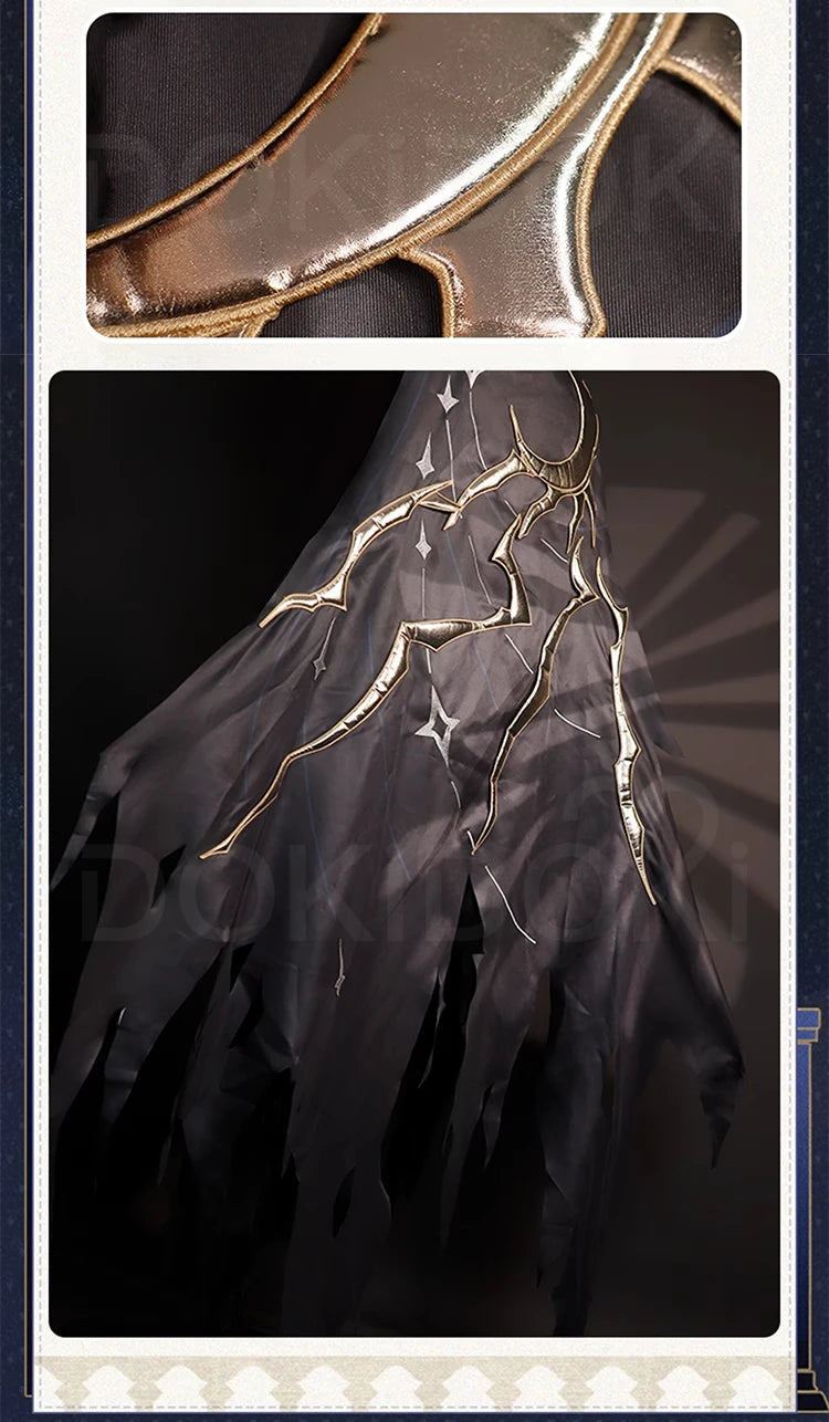 Flame Reaver Cosplay Costume Game Honkai: Star Rail【S-2XL】DokiDoki-R HSR Men Black Ember Raider Cosplay Halloween