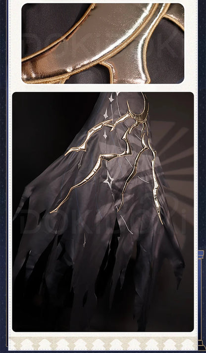 Flame Reaver Cosplay Costume Game Honkai: Star Rail【S-2XL】DokiDoki-R HSR Men Black Ember Raider Cosplay Halloween