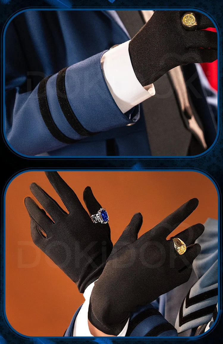 IN STOCK Ciel Sebastian Cosplay Costume Anime【S-3XL】DokiDoki-R Men Halloween Uniform Ciel Cosplay Plus Size