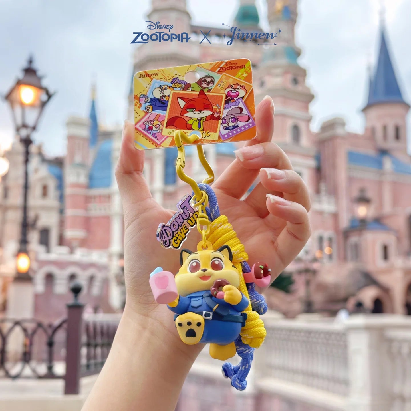 Zootopia Cartoon Character Injection Molding 3D Keychain Premium Design Anime Themed Accessories Collectible Toy Figures Gift