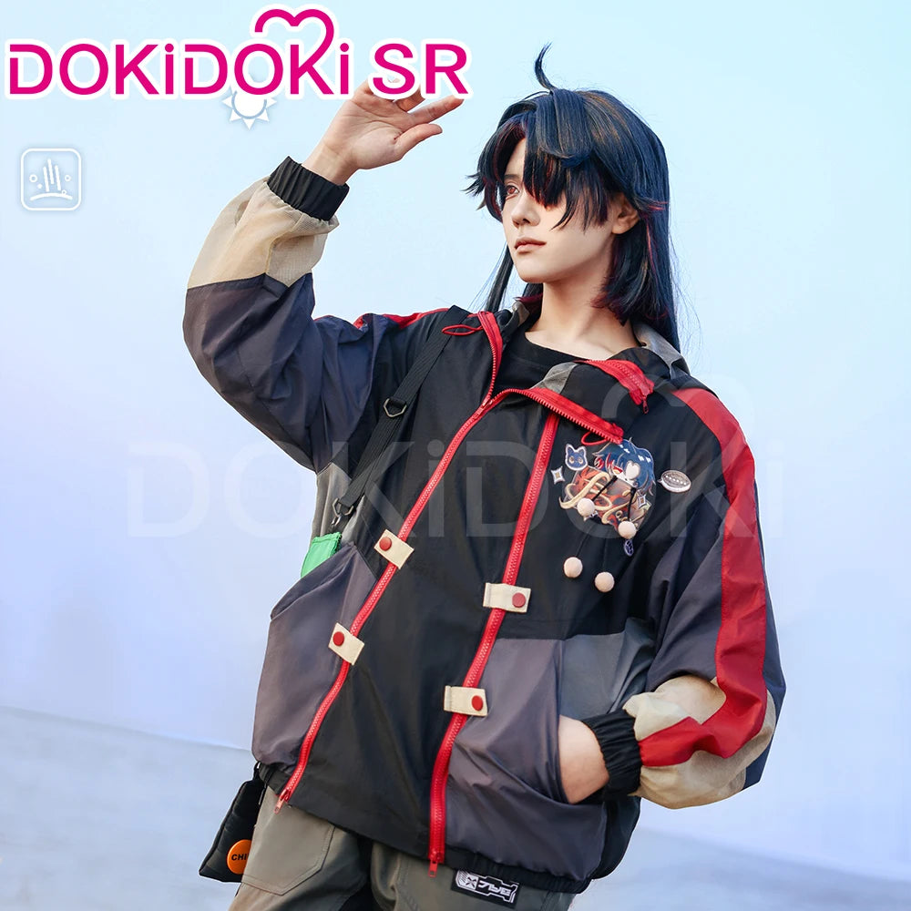 Aventurine Blade Robin Firefly Sparkle Feixiao Doujin Cosplay Costume Game Honkai: Star Rail DokiDoki-SR HSR Sunscreen Jacket