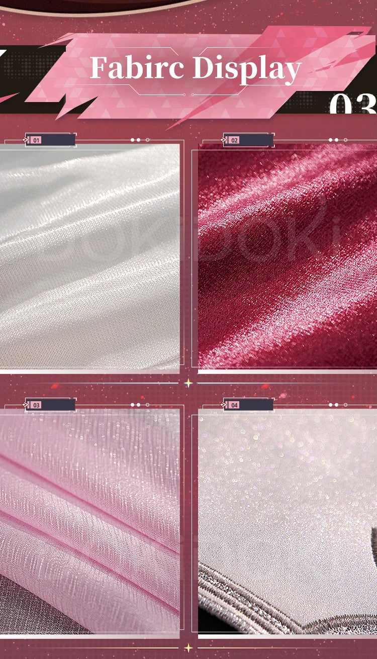 IN STOCK Hyacine Cosplay Costume Game Honkai: Star Rail DokiDoki-SR HSR Women Cute Amphoreus Hyacine Cosplay Wig