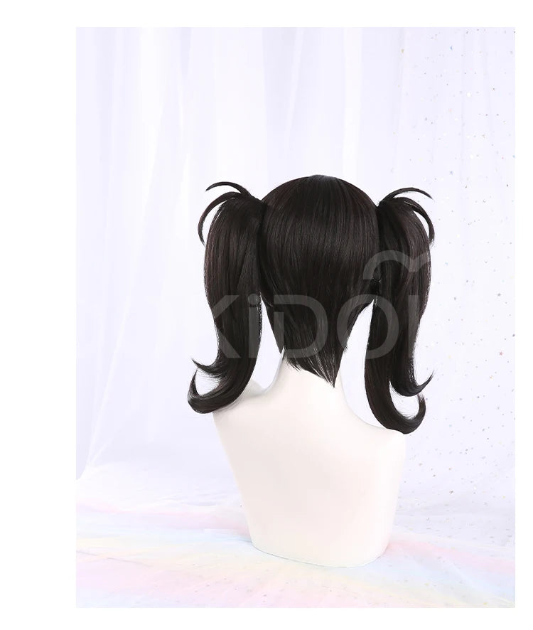 IN STOCK KAngel / Ame-chan Cospaly Wig Game NEEDY GIRL OVERDOSE Cosplay DokiDoki Halloween NEEDY GIRL OVERDOSE Cute Wig Free Cap