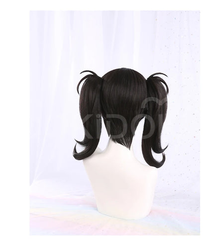 IN STOCK KAngel / Ame-chan Cospaly Wig Game NEEDY GIRL OVERDOSE Cosplay DokiDoki Halloween NEEDY GIRL OVERDOSE Cute Wig Free Cap