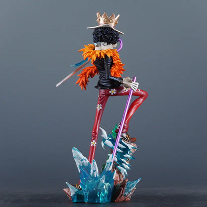 33cm One Piece Anime Figure Lx Burukku Two Years Later Figurines Trendy Table Decorations  Set Up Christmas Collection Toys Gift