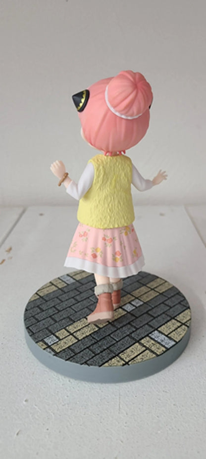 Bandai 15CM Anime Spy × Family Anya Forger Figure Animation Ver Fashion Dress Up Vol.3 Cute Model Toy Gift Doll Action Figure