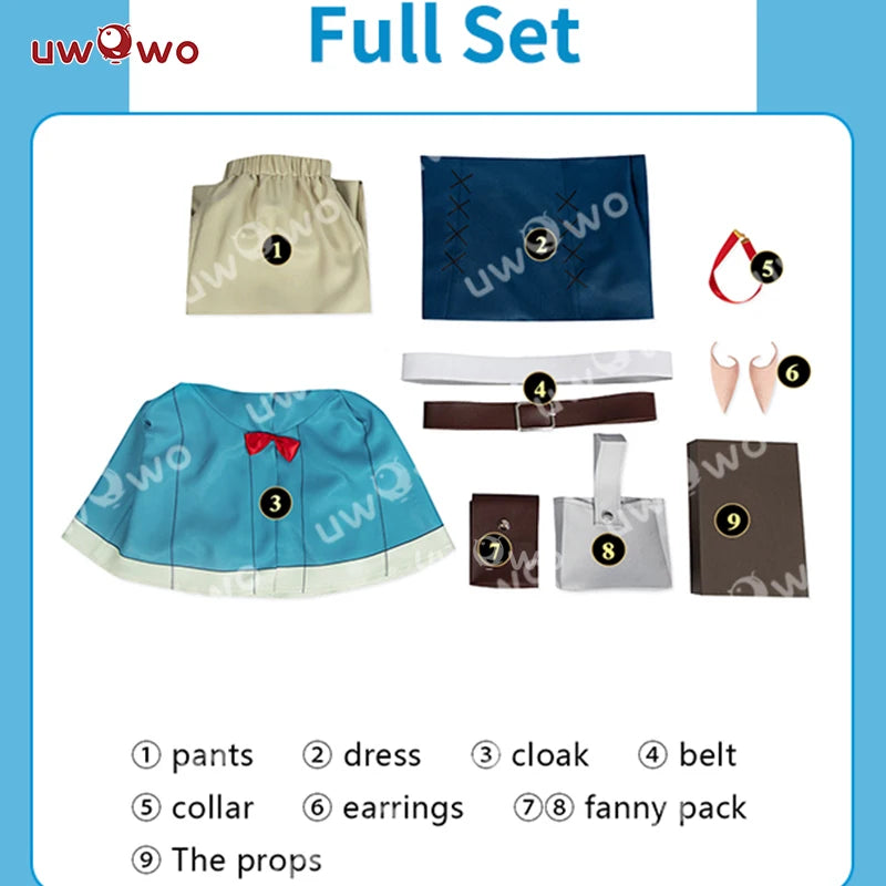UWOWO Collab Series: nime Deliciouss inn Dungeonn Marcillee Donatoo Cosplay Costume