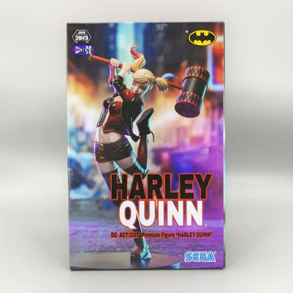Harleen Quinzel Action Figure Genuine Sega Harley Quinn Figures Model The Clown'S Girl Statue Customized Toys Kid Birthday Gifts
